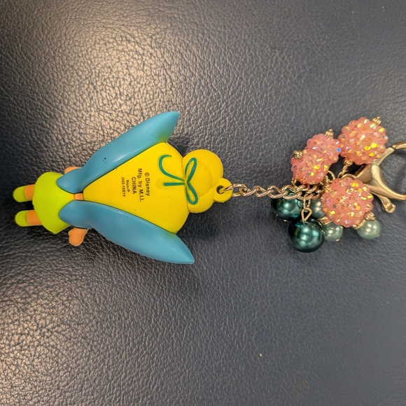 Disney Tinkerbell Bad Charm Or Keychain With Beads - Picture 3 of 6